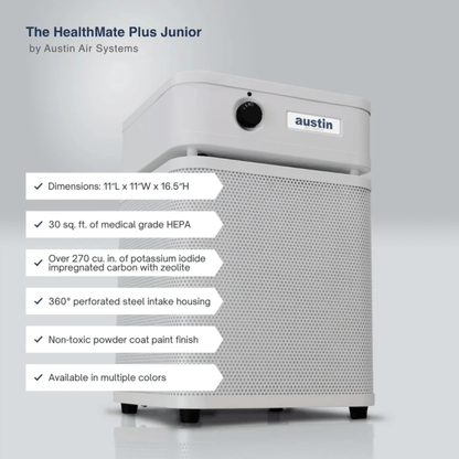 Purifier Austin Air Healthmate Plus Jr- White