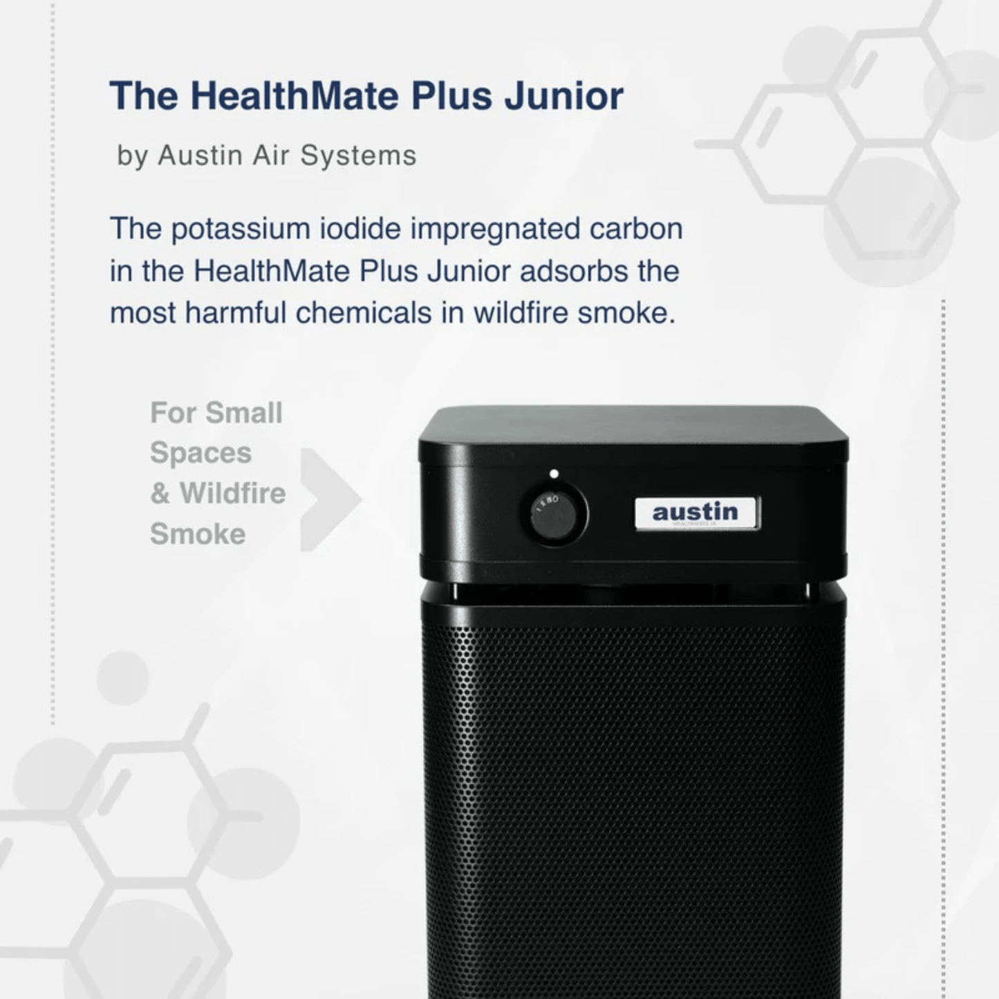 Purifier Austin Air Healthmate Plus Jr- White