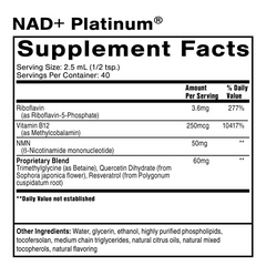 NAD+ PLATINUM