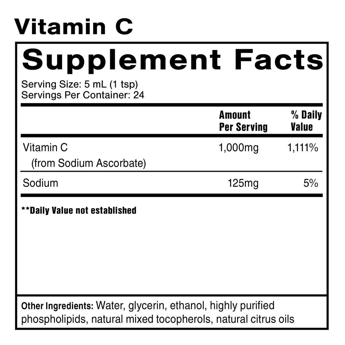 VITAMIN C