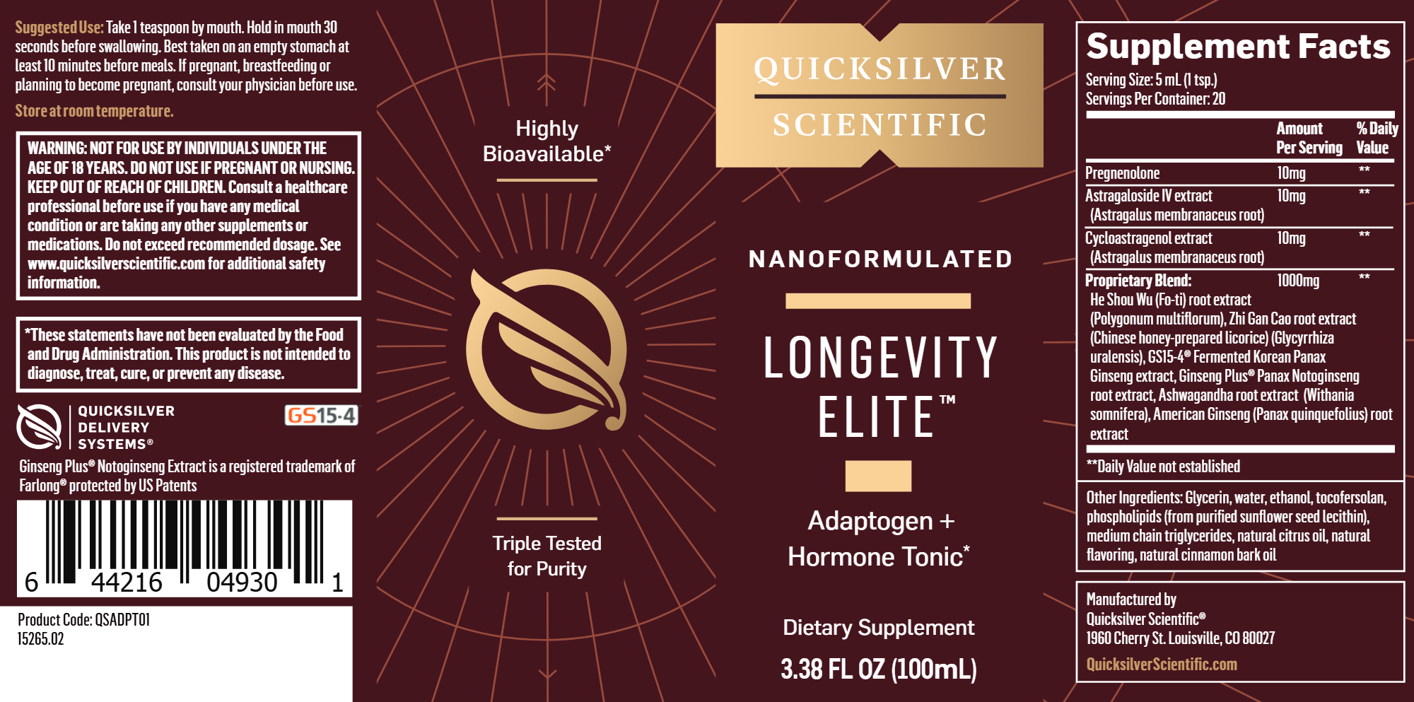LONGEVITY ELITE™