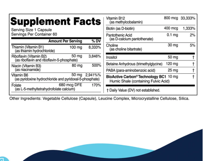 Methyl-B Complex (60 capsules)